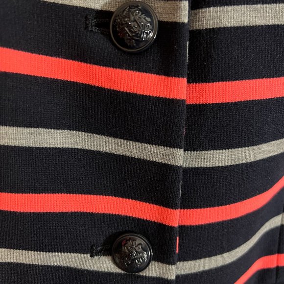 Banana Republic/Academy Blazer Jacket/Navy Gray/12 Tall/NWT - Picture 4 of 10